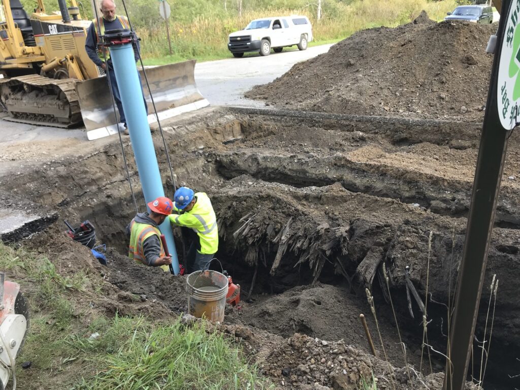 watermain installation