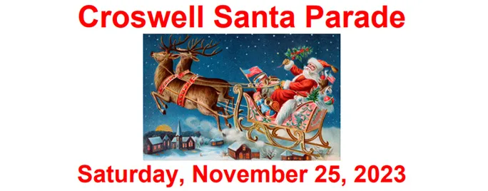 Croswell Santa Parade 2023
