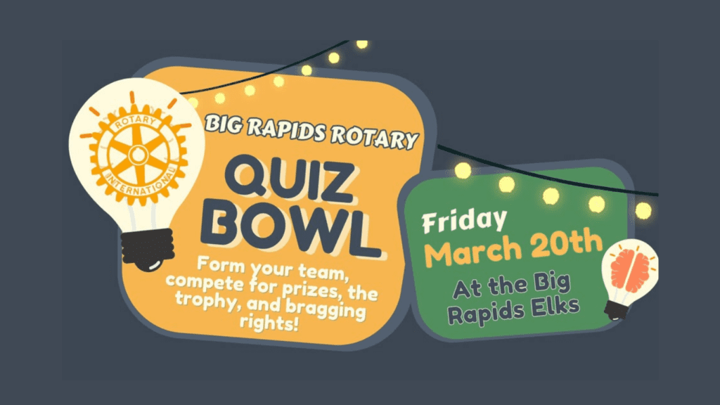 Big Rapids rotary quiz bowl