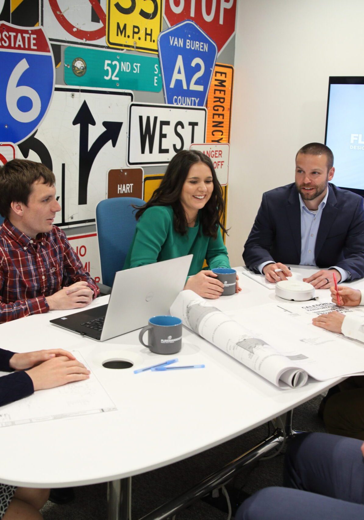 fleis & vandenbrink converence meeting with 6 people