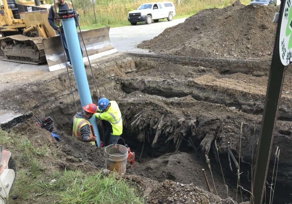 watermain installation